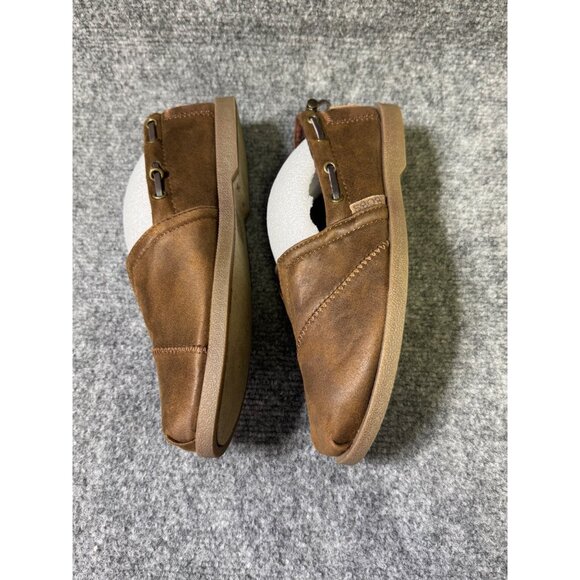 Bobs By Skechers Womens Brown Memory Foam Slip-On Flats Size 6.5 - Picture 13 of 16
